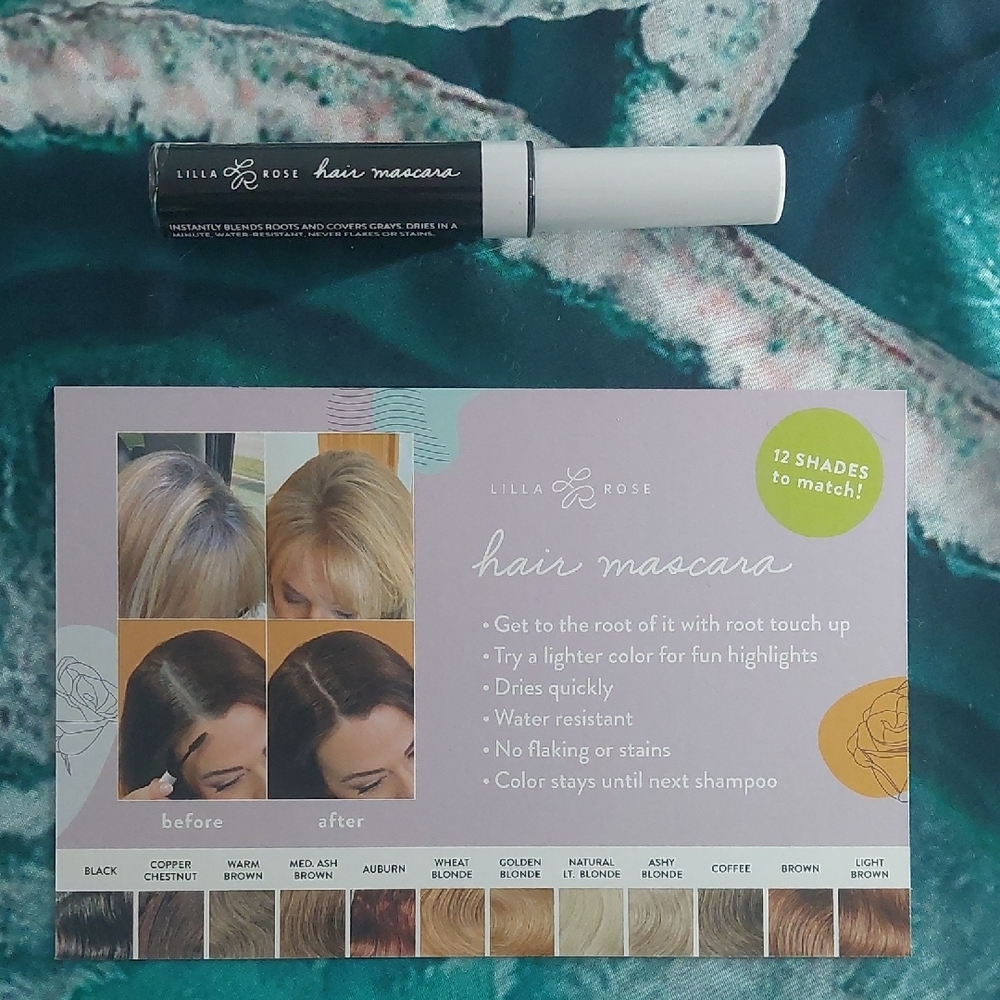 Lila Rose Hair Mascara - Black